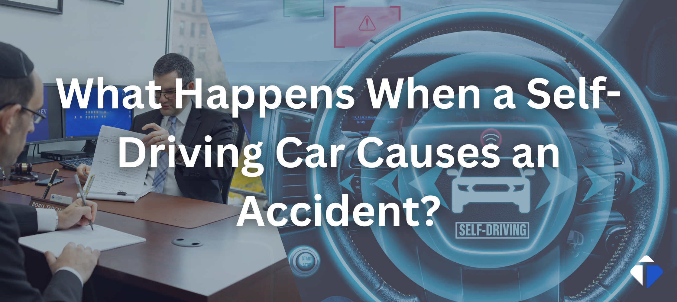 What Happens When a Self-Driving Car Causes an Accident?