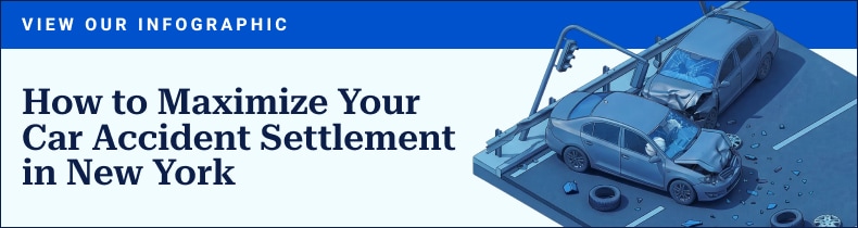 Infographics on How to Maximize Your Car Accident Settlement in New York