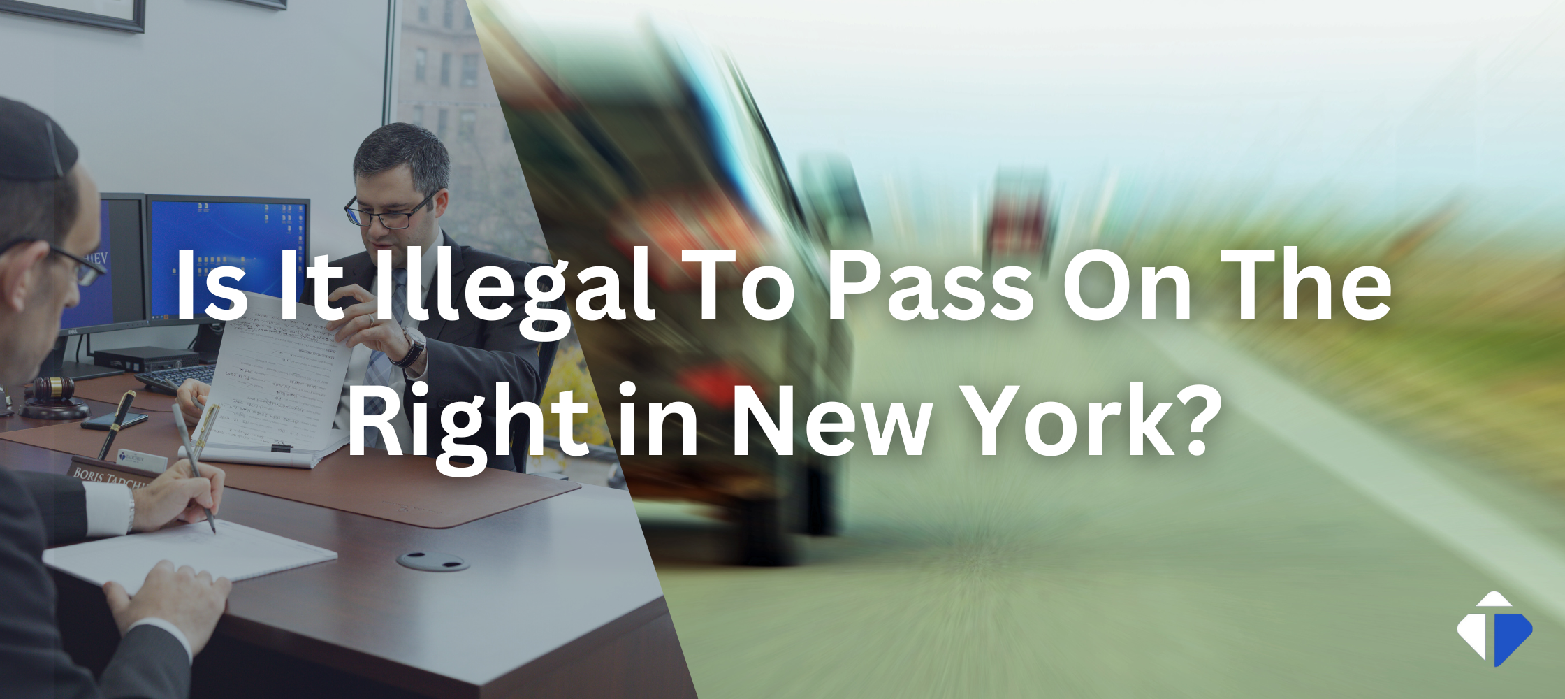 Is It Illegal To Pass On The Right in New York?