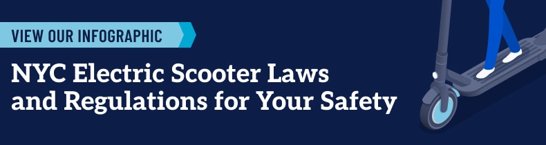 Image button for Infographics about NYC Electric Scooter Laws and Regulations for Your Safety
