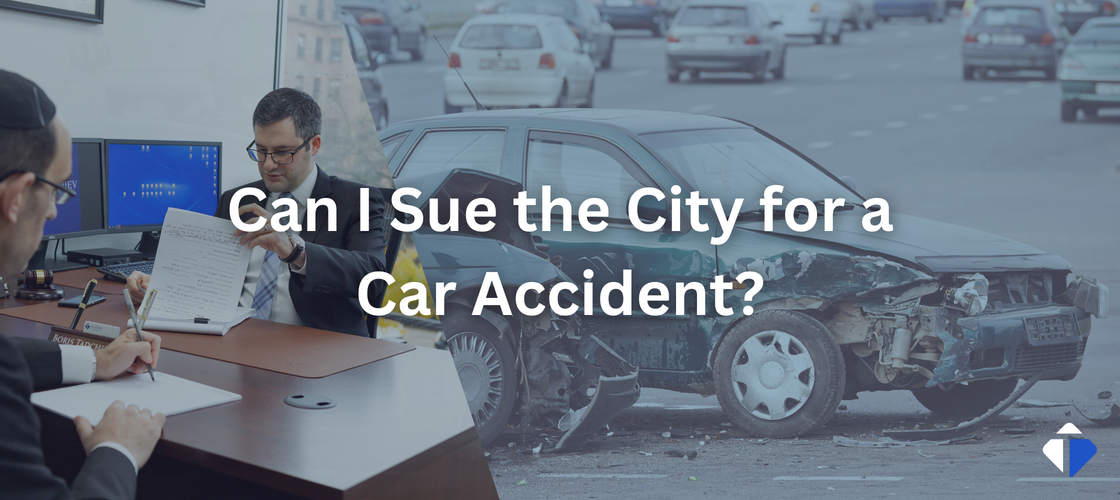 Can I Sue the City for a Car Accident?